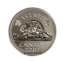 2007 Canada 5 Cents Specimen
