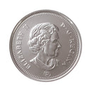 2007 Canada 25 Cents Canada Day Coloured Proof Like