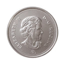 2007 Canada 25 Cents Christmas Tree Coloured Proof Like