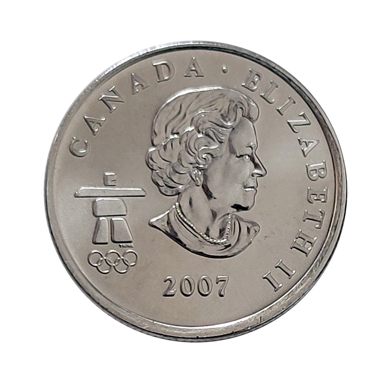 2007 Canada Curling 25 Cent Choise BU (MS-65)