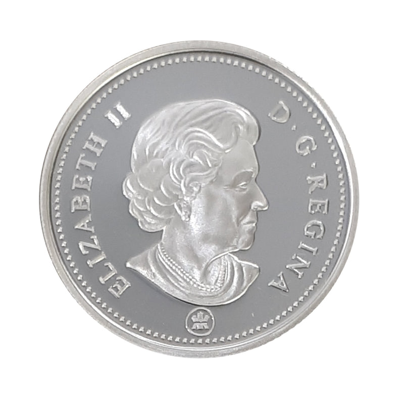 2007 Canada 25 Cents Sterling Silver Proof Coin