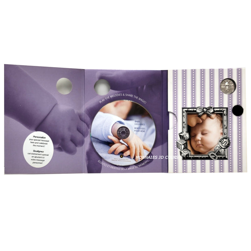 2007 Baby Lullabies CD & Sterling Silver Dollar Set