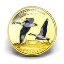 2007 Canada $75 Canada Geese 14K Olympic Gold Coin