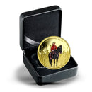2007 Canada $75 RCMP 14K Olympic Gold Coin