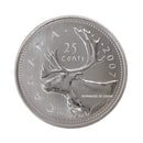 2007 Canada 25 Cents Specimen Coin