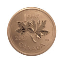 2007 Canada 1 Cent Specimen