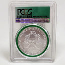 2007 American Eagle Silver Dollar PCGS MS69 Green Label US Mint Sealed Box