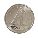2008 Canada 10 Cents Specimen