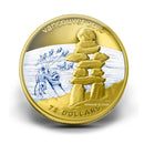 2008 Canada $75 Inukshuk14K Olympic Gold Coin