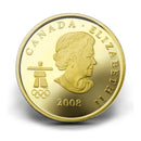 2008 Canada $75 Inukshuk14K Olympic Gold Coin