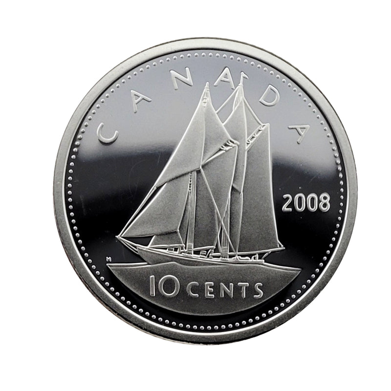 2008 Canada 10 Cents Silver Proof