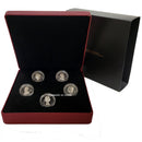 2008-2009 Canada $15 The Vignettes Of Royalty Collection Sterling Silver Set