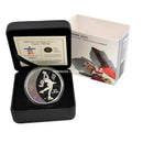 2008 $25 Figure Skating Sterling Silver Hologram Coin