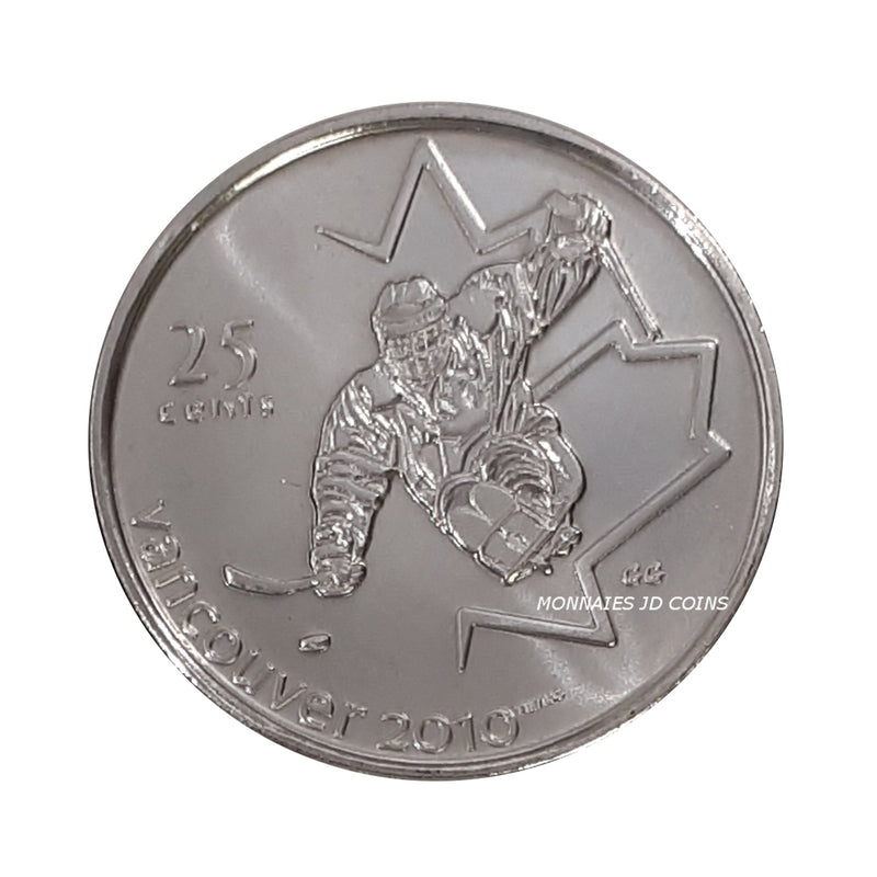 2009 Canada Sledge Hockey 25 Cent BU (MS-63)