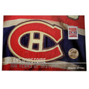 2009 Canada NHL Montreal Canadiens 100th Ann. Loonie And Stamp Set