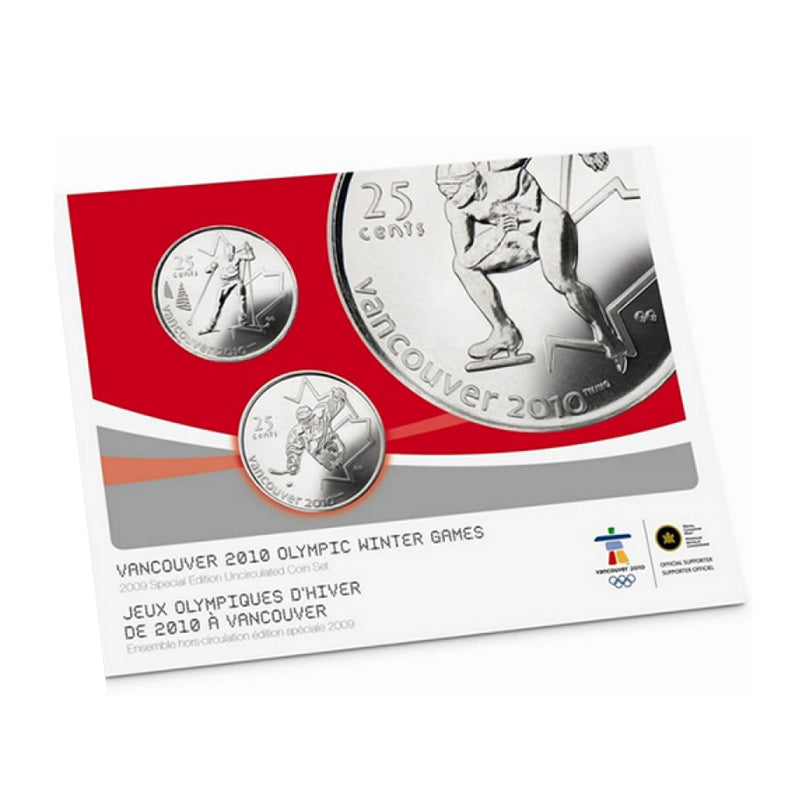 2009 Canada Olympic Special Edition Uncirculated Proof Like Set