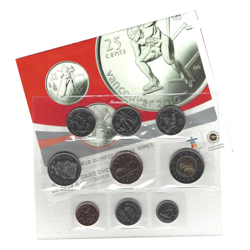 2009 Canada Olympic Special Edition Uncirculated Proof Like Set