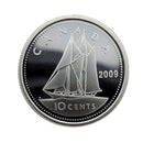 2009 Canada 10 Cents Silver Proof