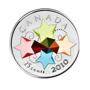 2010 Canada 25 Cent Congratuations Greeting Card