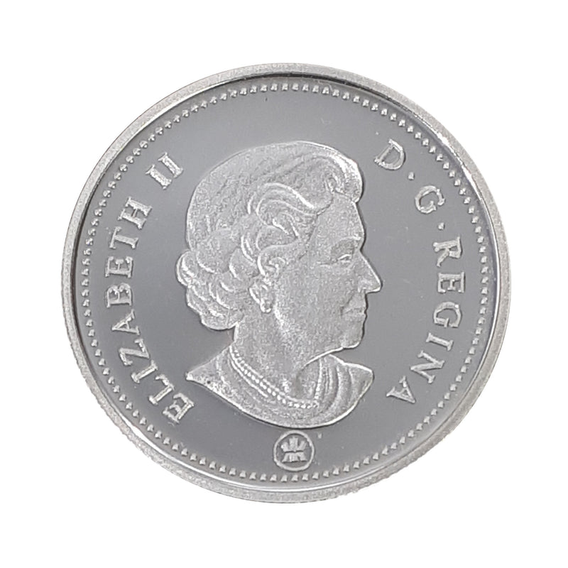 2010 Canada 25 Cents Sterling Silver Proof Coin