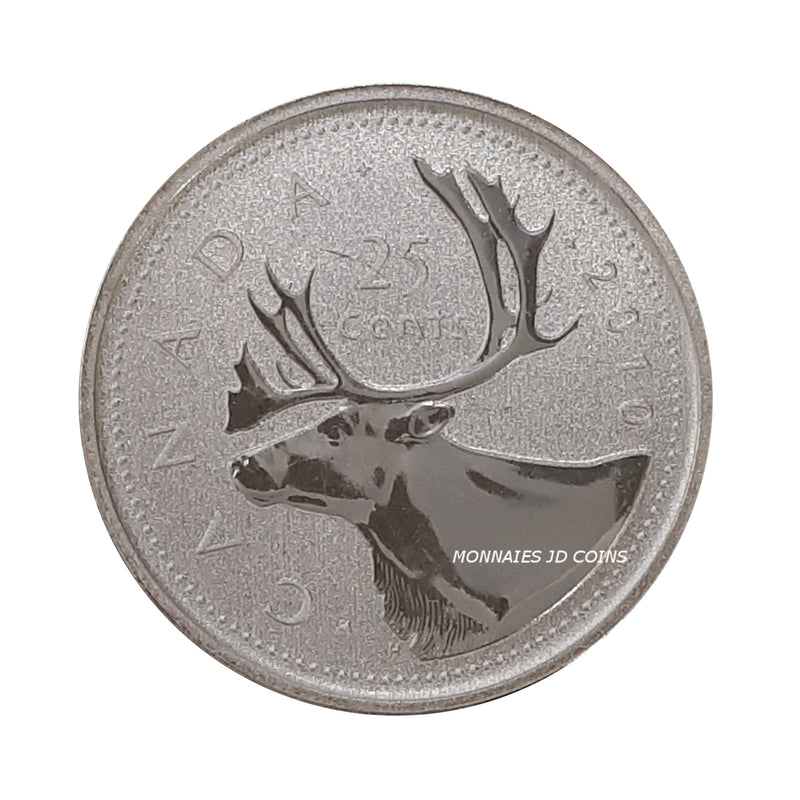 2010 Canada 25 Cents Specimen Coin