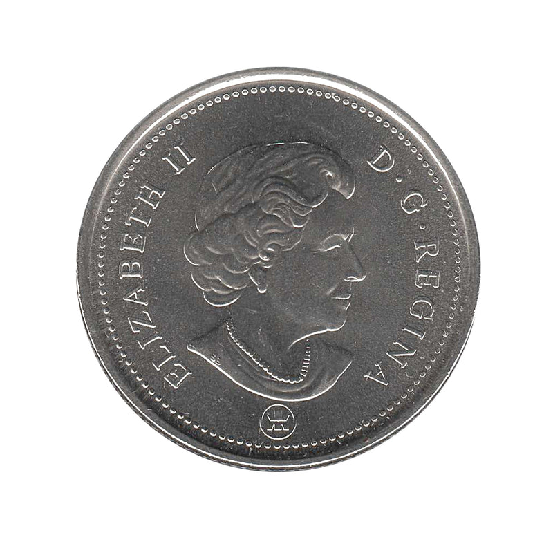 2010 Canada Caribou 25 Cents  (MS-66)