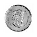 2010 Canada Poppy Remembrance Day 25 Cents  (MS-66)