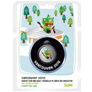 2010 Canada 50 Cent Vancouver Mascot Sumi Ice Hockey Pucks