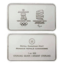 2010 Canada Vancouver 25 Cent Sterling Silver Coin Set