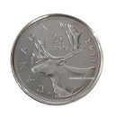 2011 Canada Caribou 25 Cents BU (MS-63)