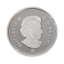 2011 Canada 25 Cents Sterling Silver Proof Coin