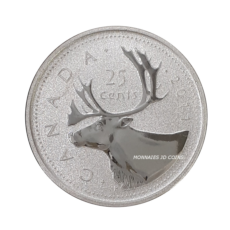 2011 Canada 25 Cents Specimen Coin