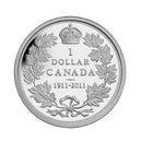 2011 Canada 1911 100Th Anniversary Special Edition Proof  Silver Dollar