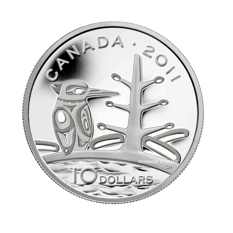 2011 Canada $10 Boreal Forest Fine Silver (No Tax)