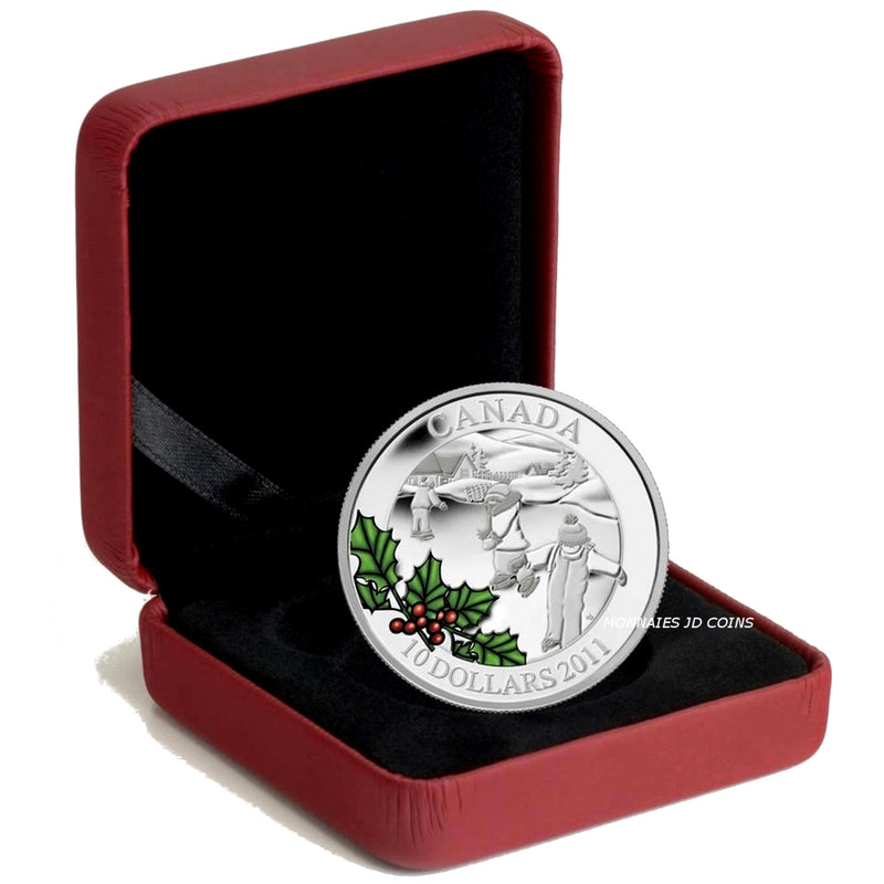 2011 Canada $10 Little Skaters Fine Silver (No Tax)