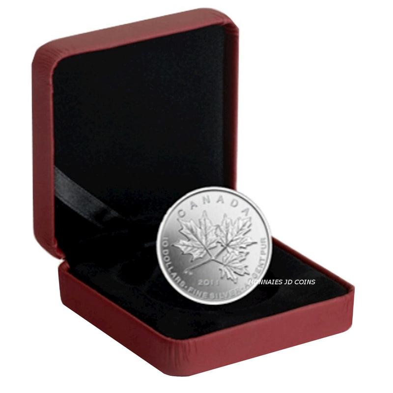 2011 Canada $10 Maple Leaf Forever Fine Silver (No Tax)