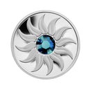 2011 Canada $3 Birthstone Collection December-Zircon Fine Silver (No Tax)