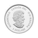 2011 Canada $3 Birthstone Collection February- Amethyst Fine Silver (No Tax)