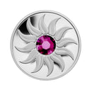 2011 Canada $3 Birthstone Collection January-Garnet Fine Silver (No Tax)