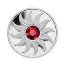 2011 Canada $3 Birthstone Collection July-Ruby Fine Silver (No Tax)