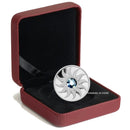 2011 Canada $3 Birthstone Collection March-Aquamarine Fine Silver (No Tax)