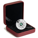 2011 Canada $3 Birthstone Collection May-Emerald Fine Silver (No Tax)