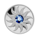 2011 Canada $3 Birthstone Collection September-Sapphire Fine Silver (No Tax)