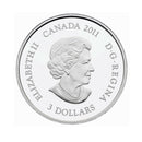 2011 Canada $3 Family Scene Fine Silver (No Tax)
