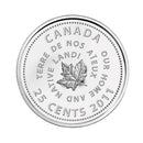 2011 Oh Canada 7 Coin Gift Set With Special Quarter