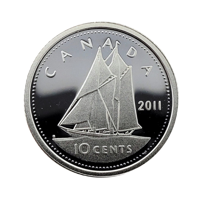 2011 Canada 10 Cents Silver Proof