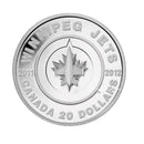 2011 Canada $20 Winnipeg Jets - Pure Silver Coin