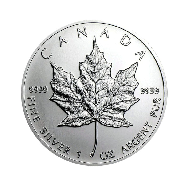 2012 Canada 5$ 1oz 99.99% Maple Leaf Fine Silver Coin