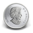 2012 Canada 25 Cents Aster With Bumble Bee
