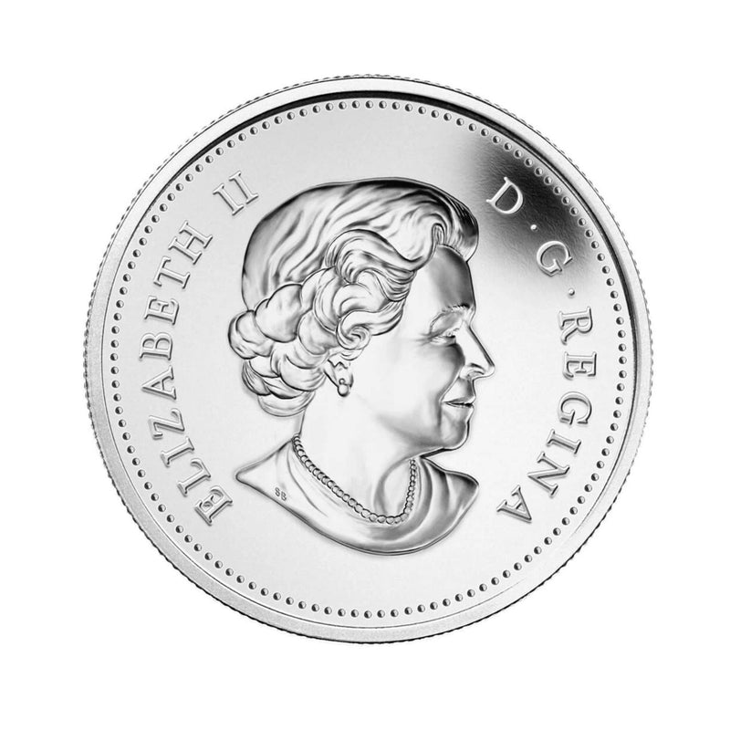2012 Canada Birthday Gift Set 6 Coin With Special 25 Cent